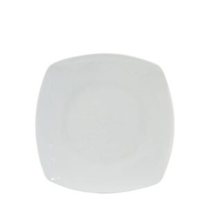plato  cuadrado comida
